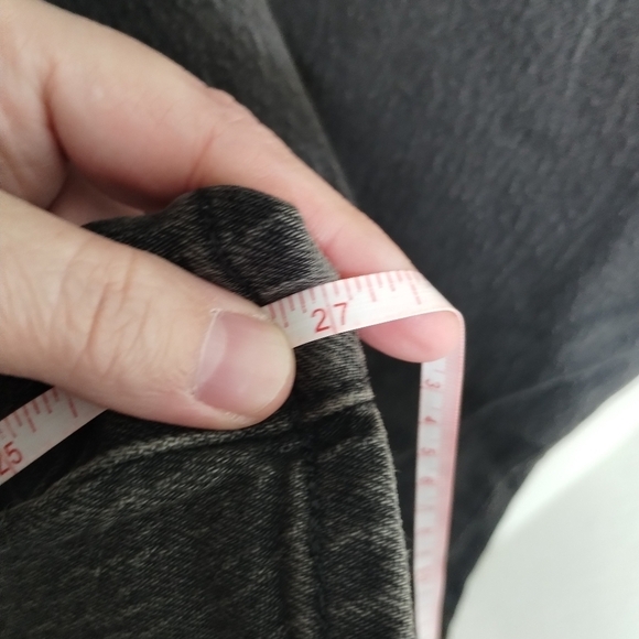 Madewell The Curvy Perfect Vintage Jean Black Lunar Wash Plus Size 24W - Picture 8 of 8